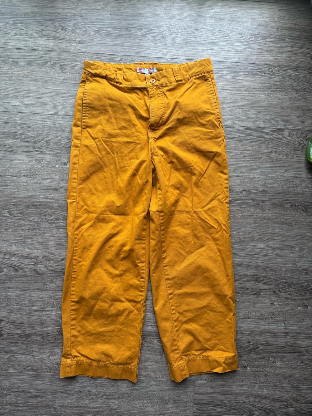 Urban Outfitters Men's Mustard Yellow Chino Pants W30 L30